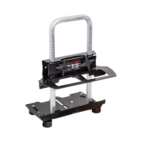 Compact portable sawmill attachment with adjustable metal frame and clear measurement scales, designed for precise wood cutting in Farm, Garden & Tool and Wood Cutting collections.
