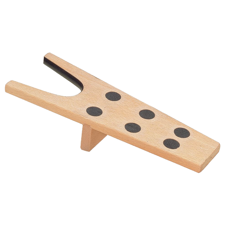 Handcrafted wooden boot removal tool with rubber grips to prevent scuffs, designed for easy muddy boot removal; featured in Home & Decor, Household Helpers, Best Sellers, and Promo Eligible collections.