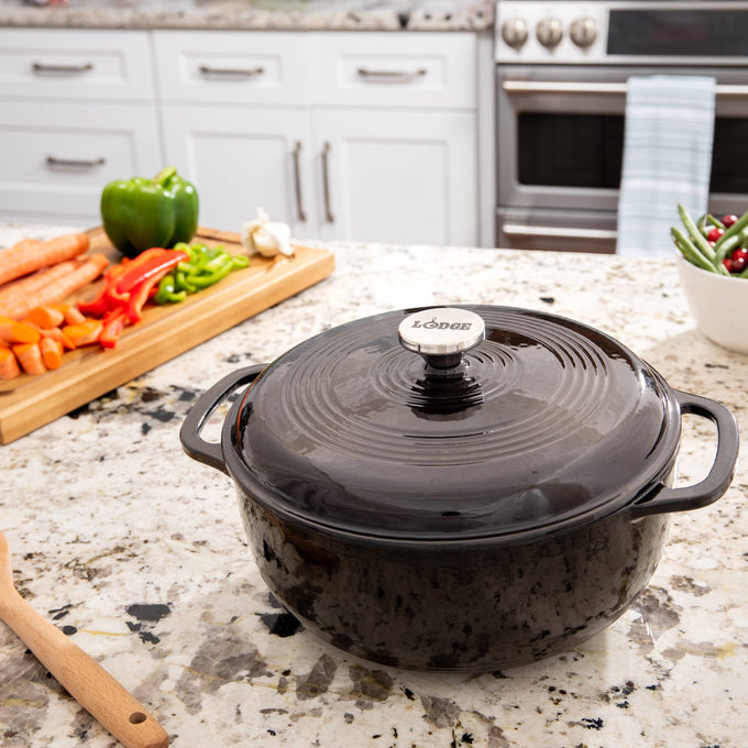 Lodge Enameled Cast Iron 6qt. Dutch Oven