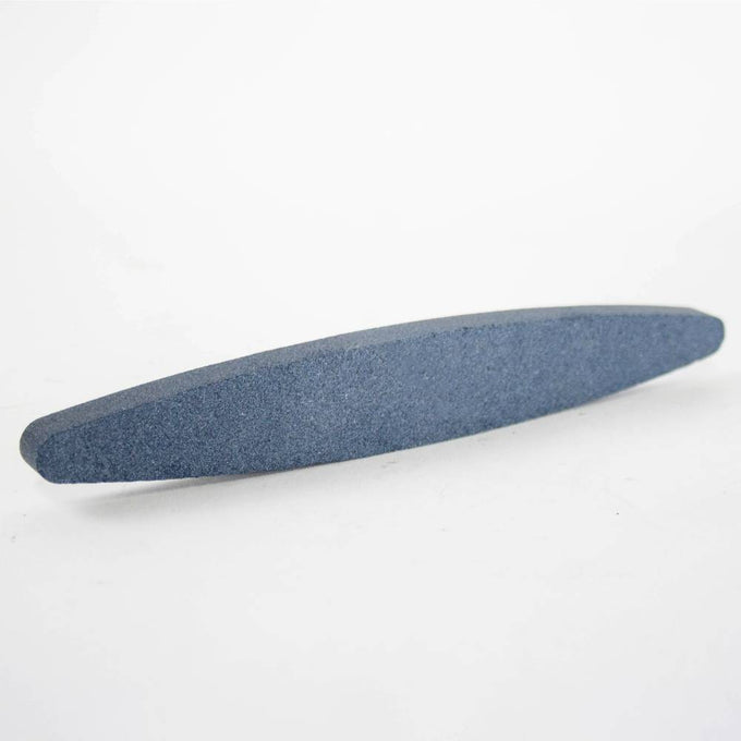 Oblong sharpening stone with fine textured surface for maintaining blades, featured in Farm, Garden & Tool, Lawncare, Best Sellers, and Promo Eligible collections.