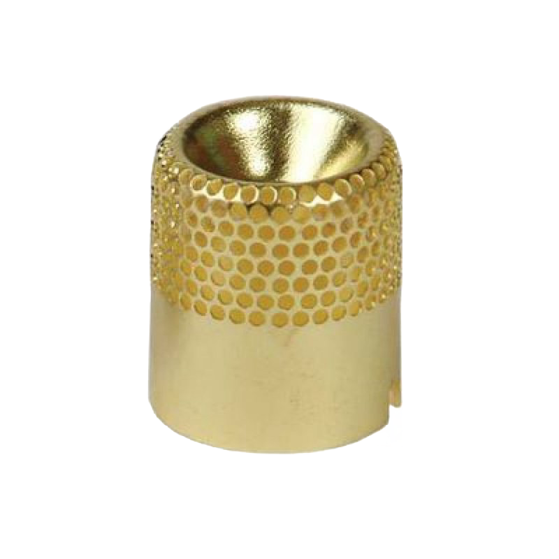 Brass flame spreader with textured surface designed for reliable nightly use in oil lamps, fitting Lamps & Lighting, Parts and Accessories, Lamp Burners and Collars, and Best Sellers collections.