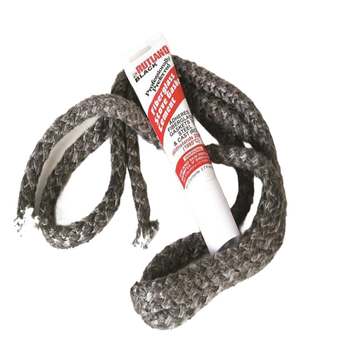 Handcrafted replacement gasket kit featuring seven feet of braided stove rope and tube of high-temperature stove gasket cement, ideal for stoves, hearth accessories, and best sellers collections.