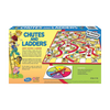 Classical Chutes and Ladders board game box showing colorful game board with chutes and ladders, spinner, and illustrations, ideal for Kids' Toys, Games and Puzzles, Table and Board Games collections.