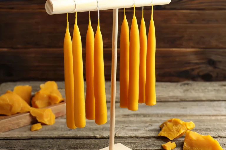 hand-dipped candle making class