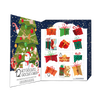 Festive 12 Days of Hot Chocolate Advent Calendar featuring 12 individually wrapped holiday flavors with seasonal designs, ideal for Kitchen & Food, Snacks and Sweets, Beverages, and Best Sellers collections.