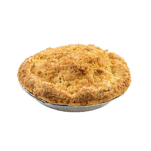 Hearty brown bag apple pie with a golden crumb topping, handcrafted in USA Amish country, ideal for Kitchen & Food, Snacks and Sweets, Pantry, and Best Sellers collections.