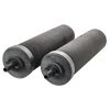 Two black cylindrical replacement water filters with threaded connectors, designed for gravity-fed filtration systems, featured in Appliances and Water Heating and Treatment collections.