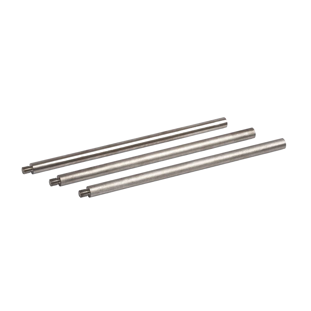 Three lightweight steel rods with threaded ends designed as replacement legs for outdoor cooking equipment, suitable for Farm, Garden & Tool, Camping, and Best Sellers collections.