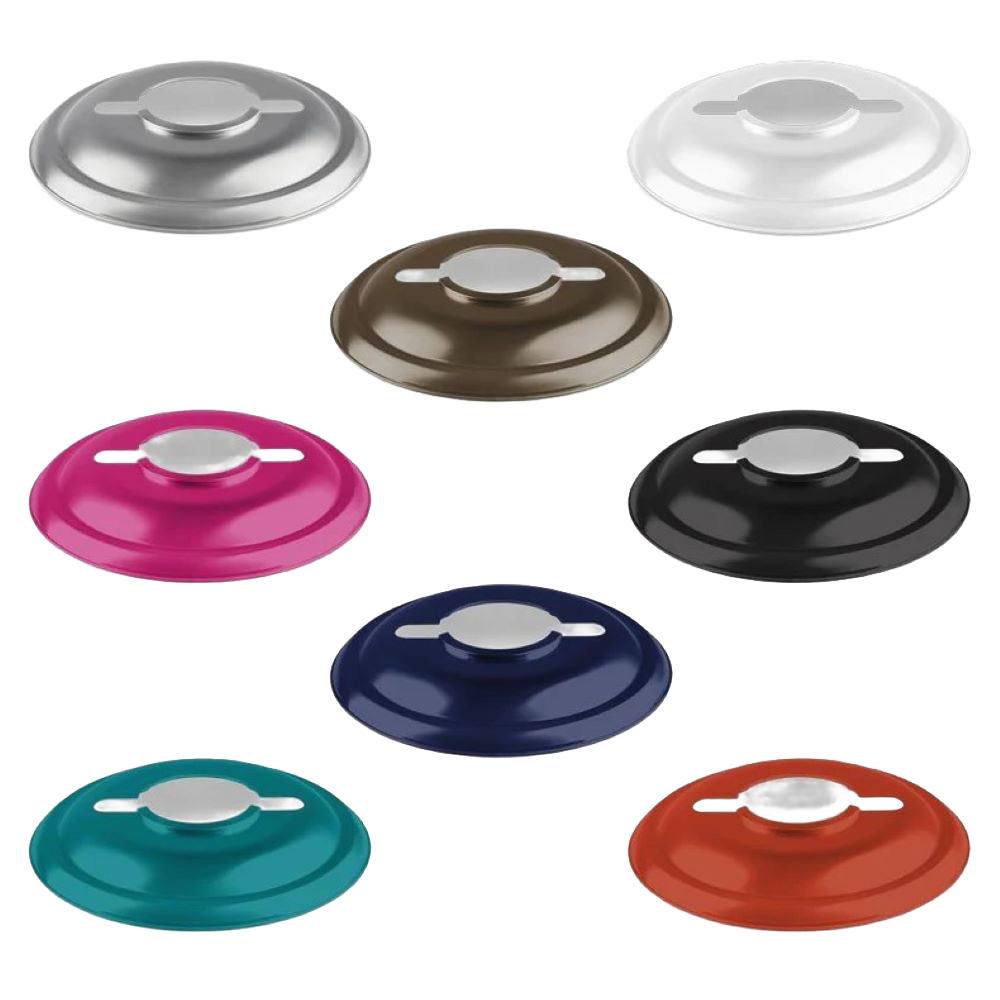 Handcrafted steel reflector shades in various colors, designed for directing light downward with reduced glare, ideal for use with oil lanterns in Lamps & Lighting, Emergency Supplies, and Best Sellers collections.