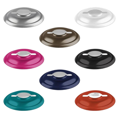 Handcrafted steel reflector shades in various colors, designed for directing light downward with reduced glare, ideal for use with oil lanterns in Lamps & Lighting, Emergency Supplies, and Best Sellers collections.