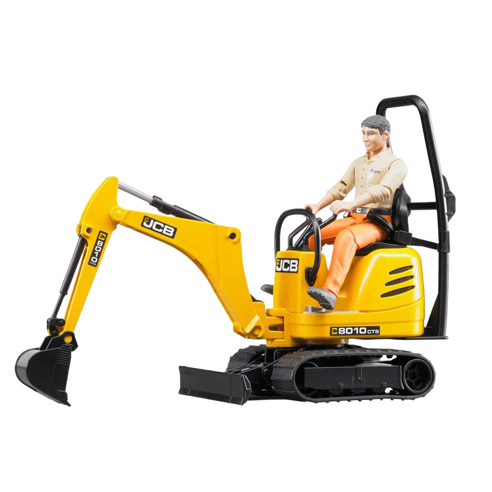 Bruder Toys JCB 8010 CTS Micro Excavator with Worker
