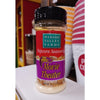 Clear plastic shaker bottle of handcrafted Movie Theater popcorn seasoning with red and purple label and black cap, ideal for Kitchen & Food, Popcorn, USA Made, and Best Sellers collections.