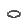 Heavy-duty metal cooking support ring designed to hold pots or pans securely on an Atago griddle plate, perfect for camping, grilling, and outdoor stove use.