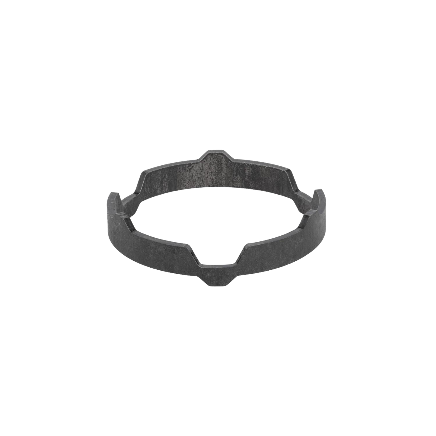Heavy-duty metal cooking support ring designed to hold pots or pans securely on an Atago griddle plate, perfect for camping, grilling, and outdoor stove use.