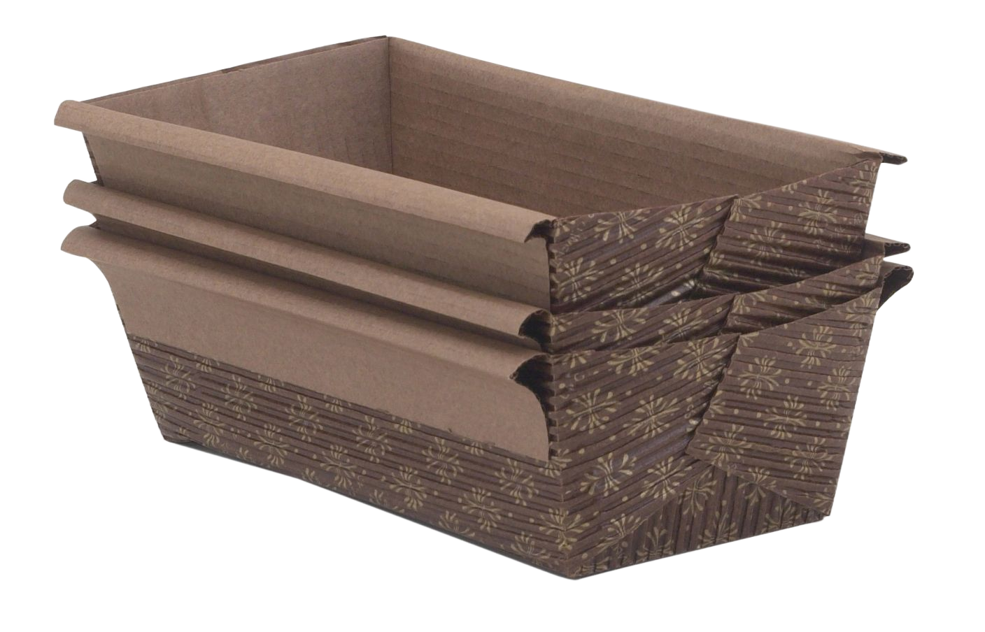 Paper Loaf Baking Pans - 7" x 3.75" (Set of 3)