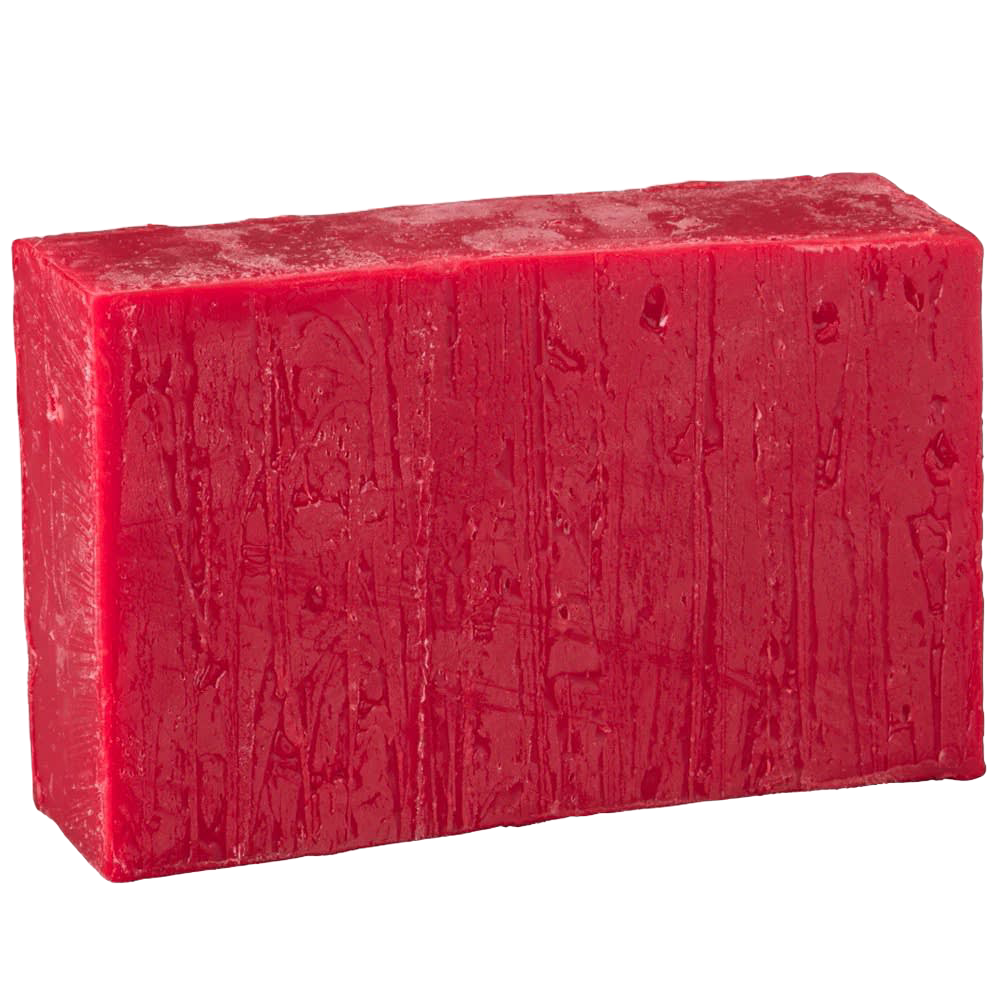 Rectangular block of deep red wax with a slightly textured surface, ideal for coating handmade cheeses, featured in Kitchen & Food, Specialty Equipment, DIY Cheese and Yogurt, Best Sellers, Promo Eligible, and Sale collections.
