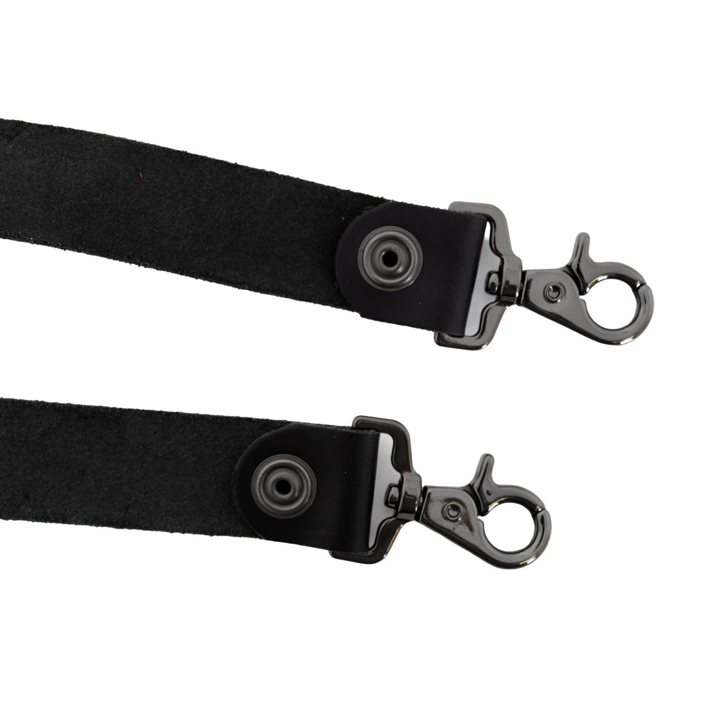 Amish-Made Leather Suspenders with Trigger Snaps