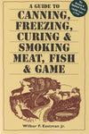 Cover of a classic guidebook featuring hand-printed style text and rustic illustration of wildlife and farm scenes, part of Toys, Books & Games and Canning and Preserving Books collections.