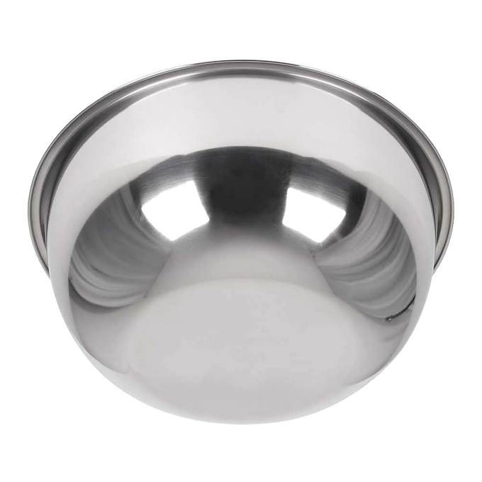 Heavy-duty polished stainless steel mixing bowl with a smooth finish, rustproof and dishwasher safe, ideal for Kitchen & Food, Storage and Serving, Best Sellers, Promo Eligible collections.
