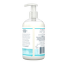 Clear plastic pump bottle filled with Kirk's Odor Neutralizing Hydrating Hand Wash, featuring a white dispenser, natural hypoallergenic skincare label, and highlighting USA made, Health & Wellness, and Soaps collections.
