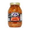 Handcrafted jar of Amish-made apple pie filling with natural ingredients, free from corn syrup and artificial coloring, part of Kitchen & Food, Pantry, USA Made, and Best Sellers collections.
