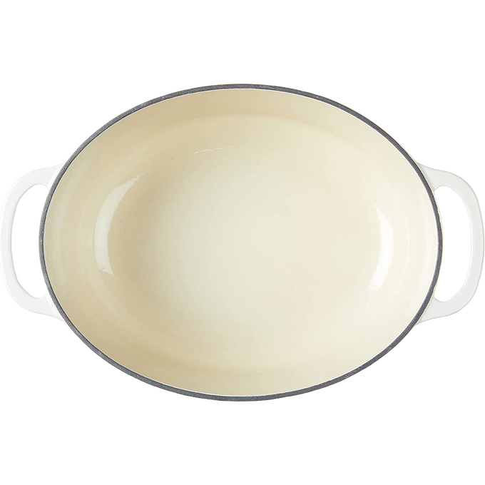Lodge Enameled Cast Iron 7 Qt Oval Dutch Oven