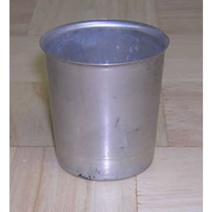 Durable seamless aluminum votive mold with smooth one-piece design, handcrafted in USA, perfect for candles and lamps lighting in candlemaking and USA made collections.