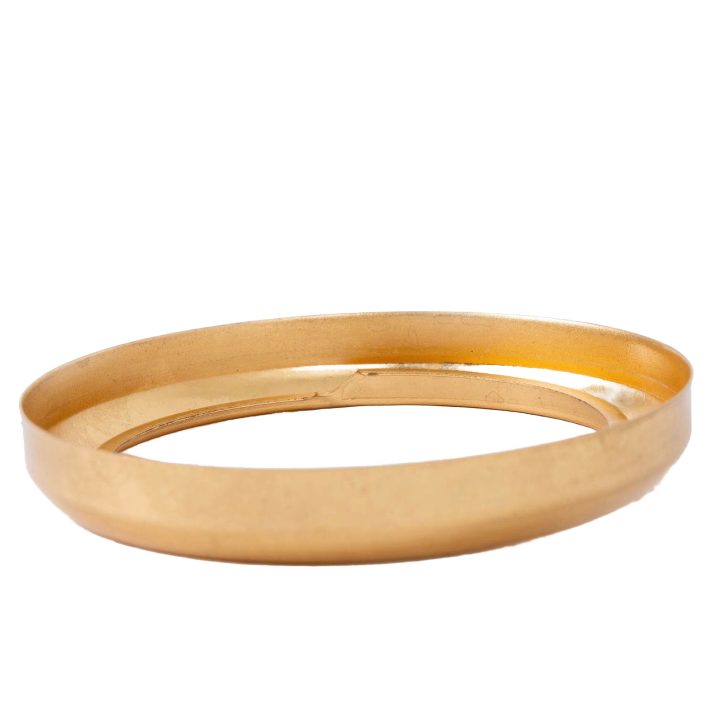Brass burner collar with new blade style and thread ring, 2-5/8 inch outer diameter, designed for glass lamp fonts, featured in Lamps & Lighting, Parts and Accessories, Lamp Burners and Collars, Best Sellers, and Promo Eligible collections.