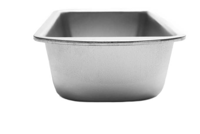 Tin-Plated Steel Bread Pan – 7.5" x 3.75"