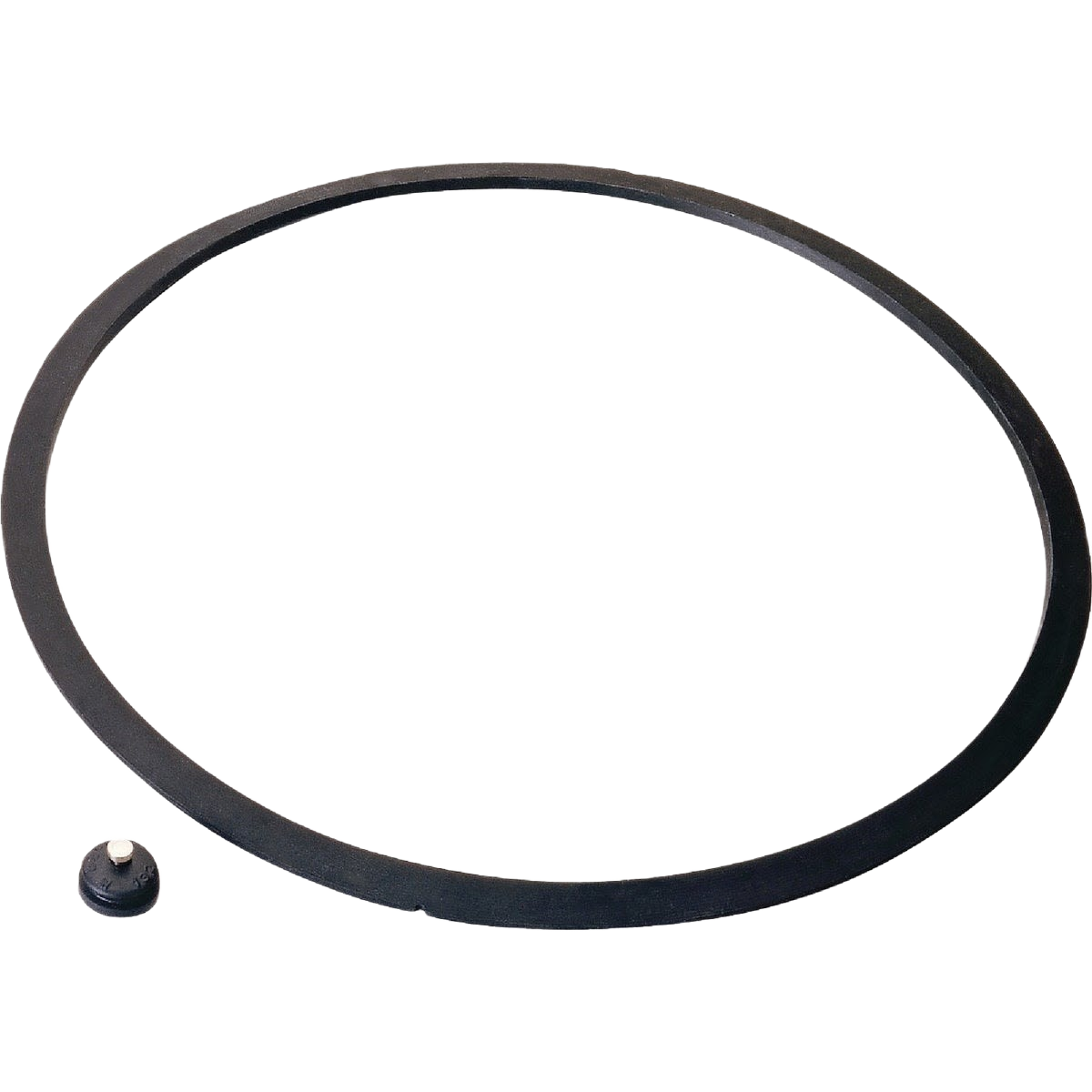 Replacement sealing ring and small pressure relief valve part designed for use with Presto pressure canners, ideal for Kitchen & Food, Canning, and Food Preservation collections.