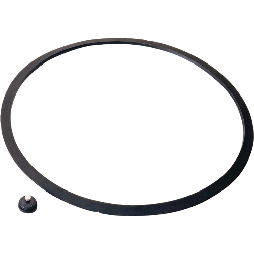 Replacement sealing ring and small pressure relief valve part designed for use with Presto pressure canners, ideal for Kitchen & Food, Canning, and Food Preservation collections.