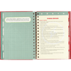 Open emergency preparedness logbook showing detailed power outage checklist with tips on backup plans and safety, featured in emergency supplies and home and garden how-to books collections.
