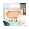 Handcrafted medium rectangular butter mold from Germany with finely carved bird design and smooth hardwood finish, ideal for Kitchen & Food, Specialty Equipment, Making Butter, Best Sellers, and Promo Eligible collections.