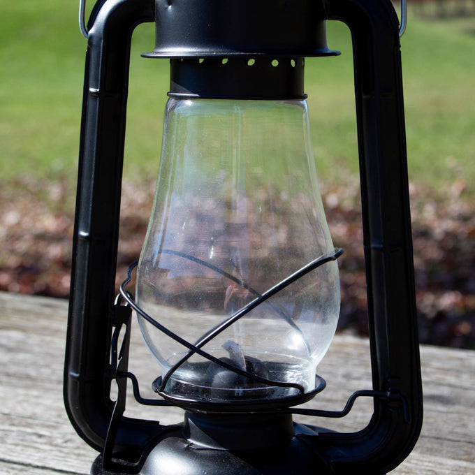 Clear replacement glass globe designed to fit vintage Dietz Blizzard lanterns, suitable for Lamps & Lighting, Emergency Supplies, Parts and Accessories, Chimneys and Globes, Best Sellers, and Promo Eligible collections.