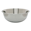 Large durable stainless steel bowl with smooth, polished finish, ideal for mixing or serving, perfect for Kitchen & Food, Storage and Serving, Best Sellers, and Promo Eligible collections.