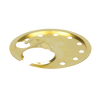 Brass-colored protection plate designed to fit high-pressure lamps, featuring multiple ventilation holes, part of Lamps & Lighting and Parts and Accessories collections.