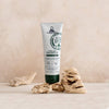 Tube of handcrafted pine tar shampoo made in USA with plant-based ingredients to cleanse and soothe dry, itchy scalp, featured in Health & Wellness, Grooming and Personal Hygiene collections.