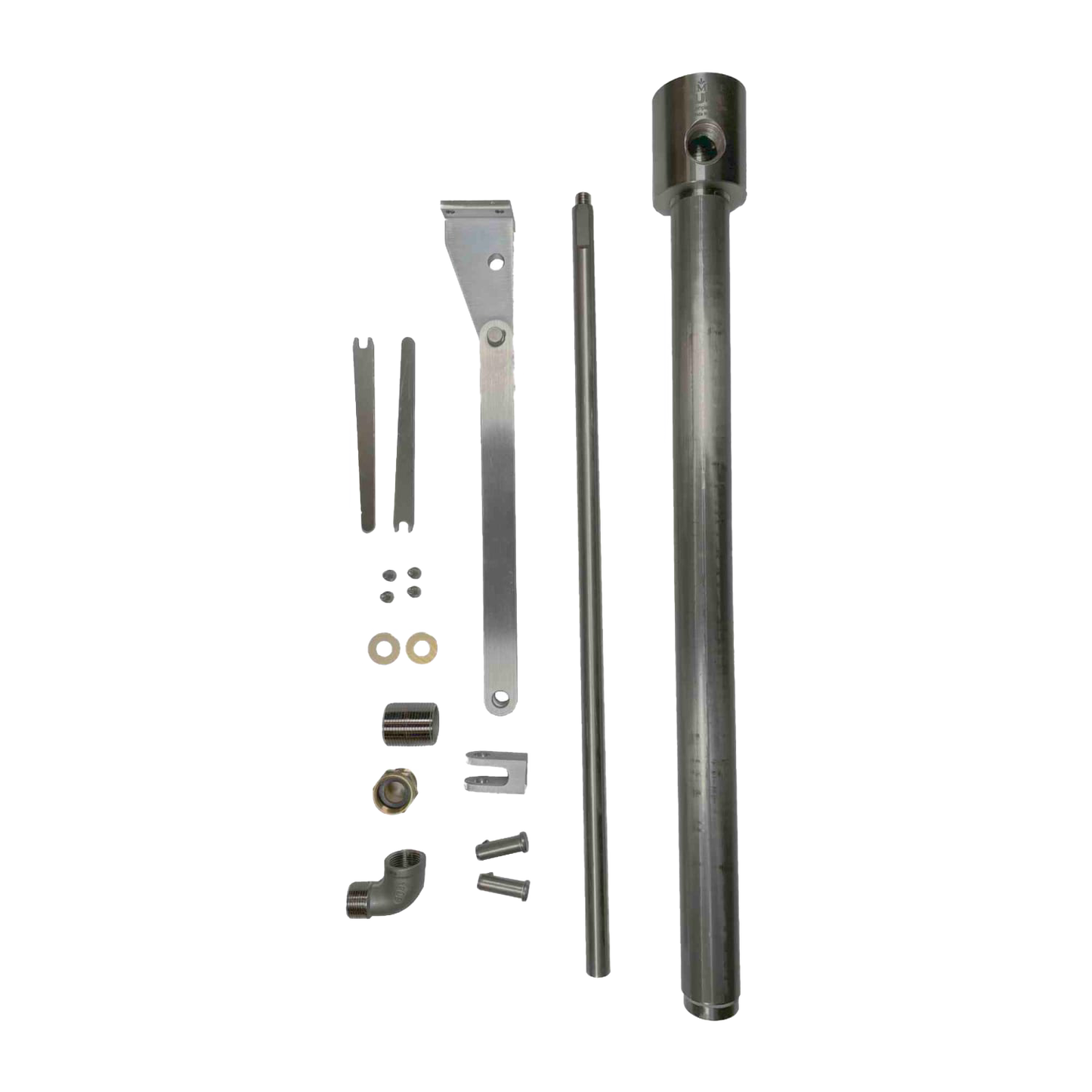 Standard height deep well pump head assembly kit with durable metal components designed for easy installation and reliable water access, included in USA Made and Water Pumps collections.