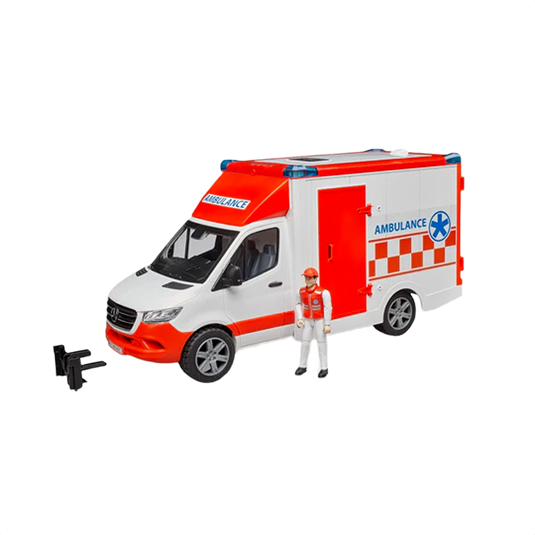 Bruder Toys MB Sprinter Ambulance with Driver