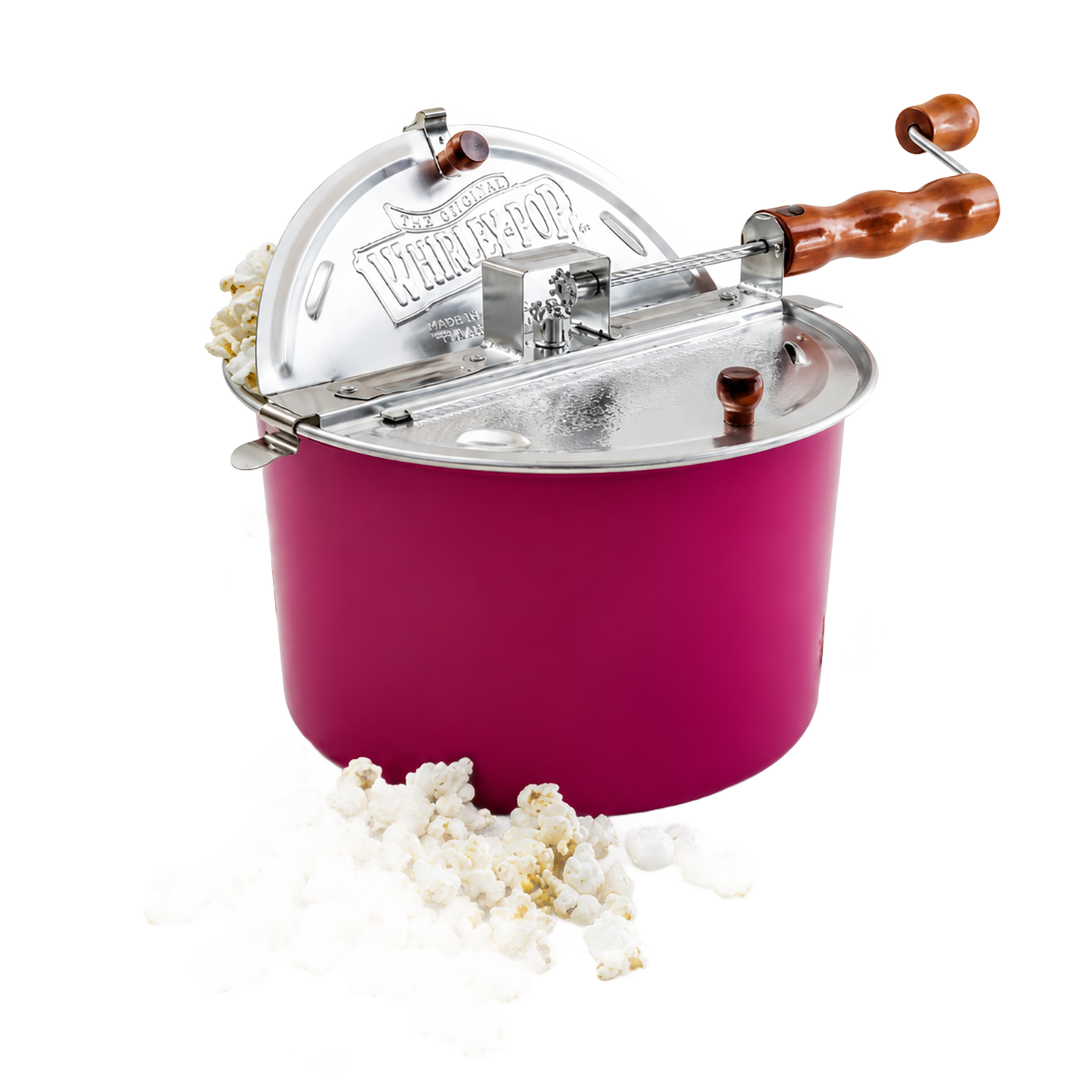 Whirley-Pop 6 Qt Popcorn Popper with Metal Gears - Pink