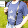 Amish-Made Leather Suspenders with Trigger Snaps