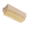 Handcrafted nail brush with firm natural bristles and untreated beechwood handle, designed for effective nail and finger cleaning, featured in Health & Wellness, Grooming and Personal Hygiene, Best Sellers, and Promo Eligible collections.