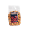 Clear bag of handcrafted bacon flavored popcorn crunch with large red and black label, made in USA, featured in Kitchen & Food, Snacks and Sweets, Popcorn, and Best Sellers collections.