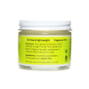 Glass jar of oil-free and fragrance-free jojoba cream moisturizer with green label highlighting natural ingredients, lightweight formula, and skin application directions, part of Health & Wellness and USA Made collections.
