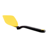 Yellow flexible spatula with a black handle designed for easy chopping, flipping, and serving, featured in Kitchen & Food, Kitchen Gadgets, Cooking and Baking Helpers, Best Sellers, and Promo Eligible collections.