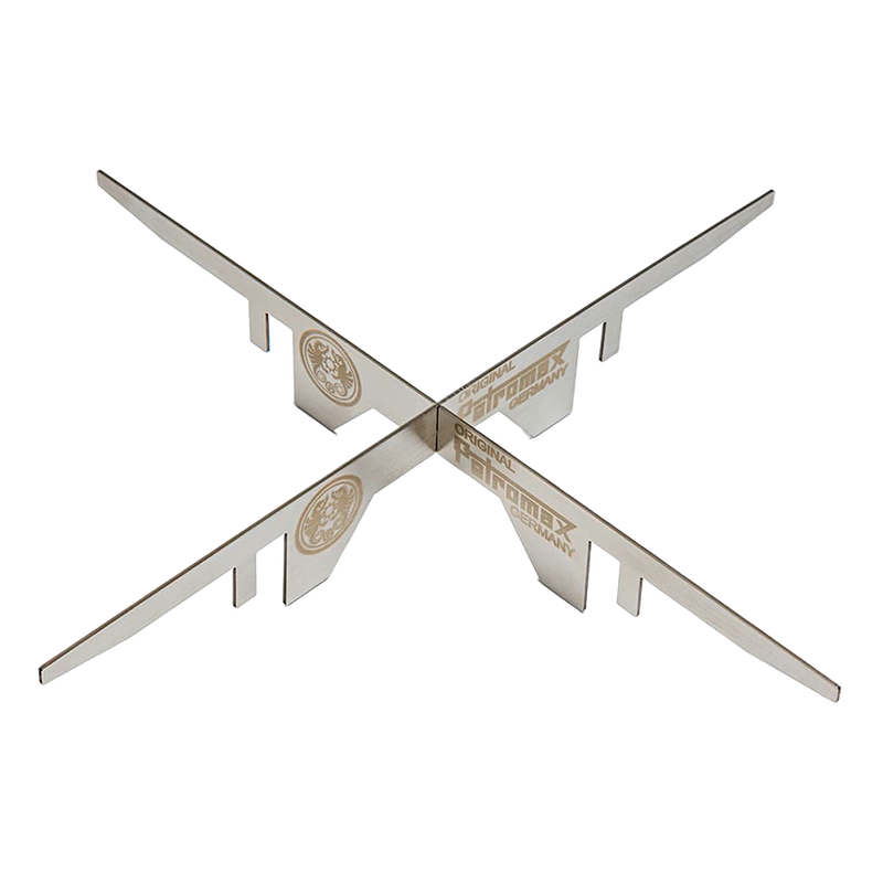 Handcrafted stainless steel Petromax Fire Stand for outdoor cooking heat support, durable design ideal for Farm, Garden & Tool, Camping, Best Sellers, and Promo Eligible collections.
