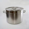 Durable stainless steel canner and stockpot with lid, ideal for food preservation and kitchen use, featured in collections for canning, pots and pans, and best sellers.