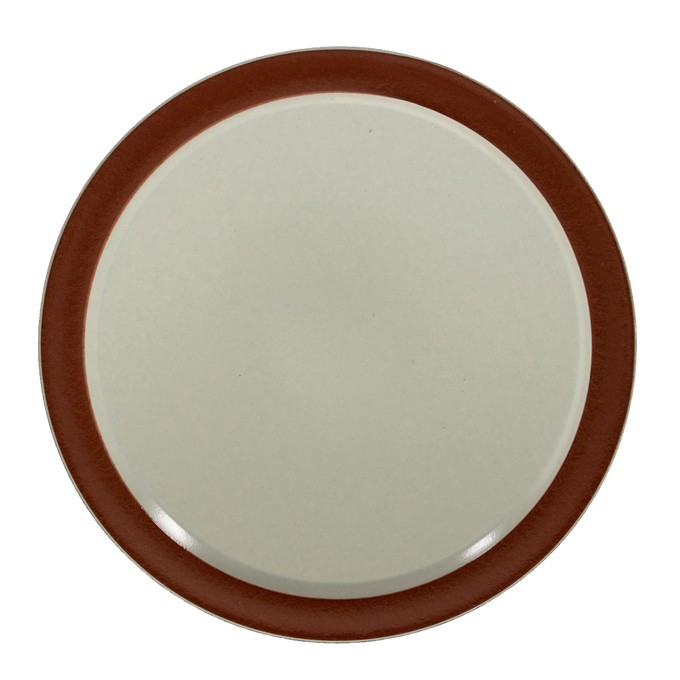 Round wide-mouth jar lid featuring a BPA-free sealing compound in a deep brown shade, designed for airtight food preservation in kitchen and canning collections.