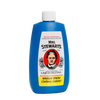 Blue plastic bottle of concentrated liquid bluing with white cap, featuring vintage label and eco-friendly, non-toxic formula, ideal for Laundry Supplies and USA Made collections.