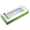 Packaging box featuring translucent plastic tray lids designed for covering and stacking in food preservation, highlighted in Kitchen & Food, Drying, Best Sellers, and Promo Eligible collections.